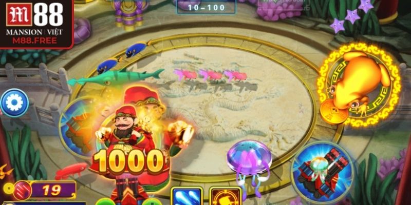 Hiệu ứng bắt mắt tạo sức hút riêng cho Cai Shen Fishing