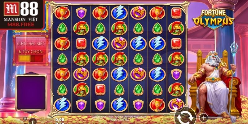 Ưu điểm khi tham gia vào Fortune of Olympus M88