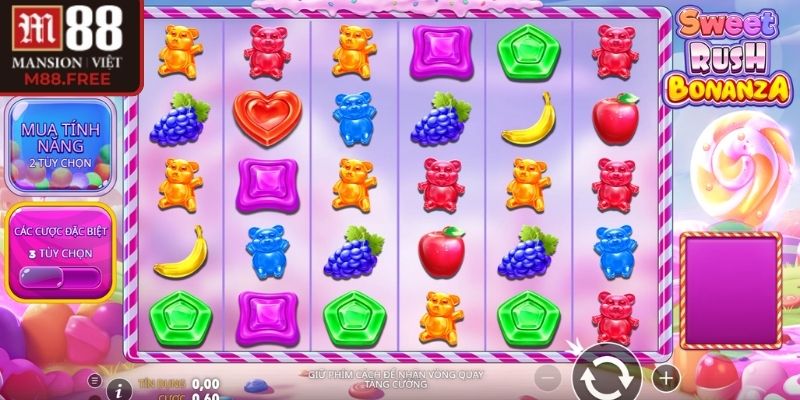 Sơ lược Sweet Rush Bonanza M88